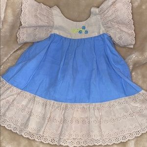 2t royal roe linen children’s dress